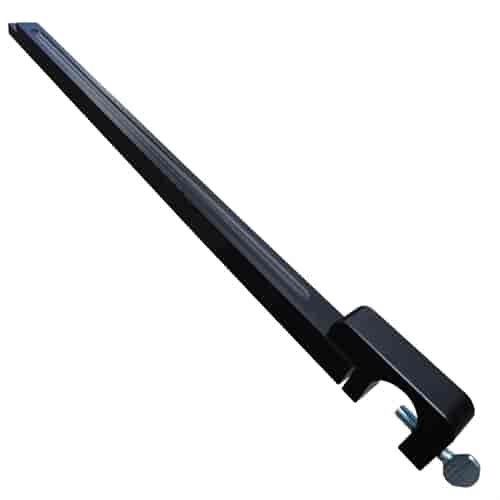Billet Aluminum Show Car Door Prop [Black Anodized]