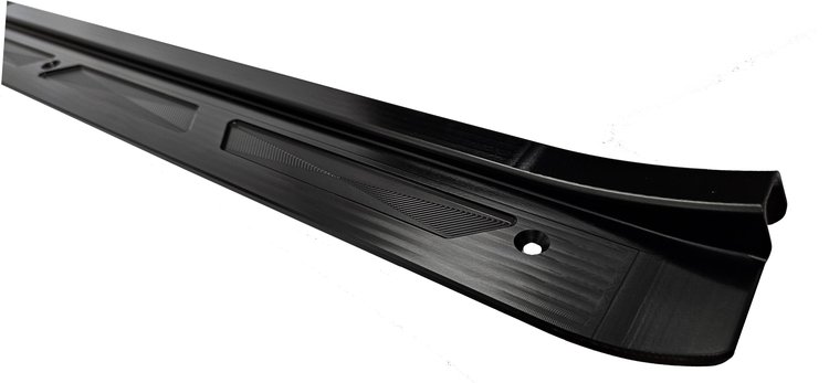 DSP6769CAM-B 67-'69 Camaro Door Sill Plate [Black Anodized, Pair]