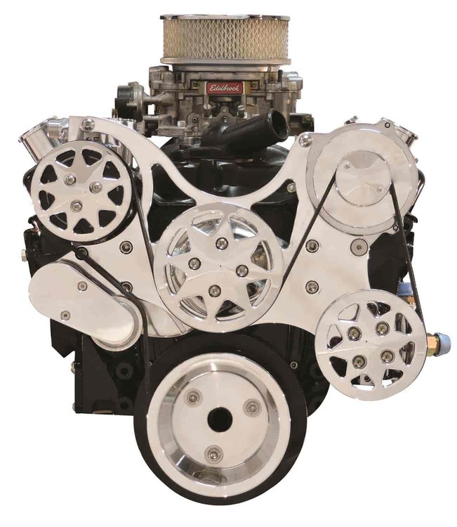 Serpentine Belt Front Drive System Small Block Chevy