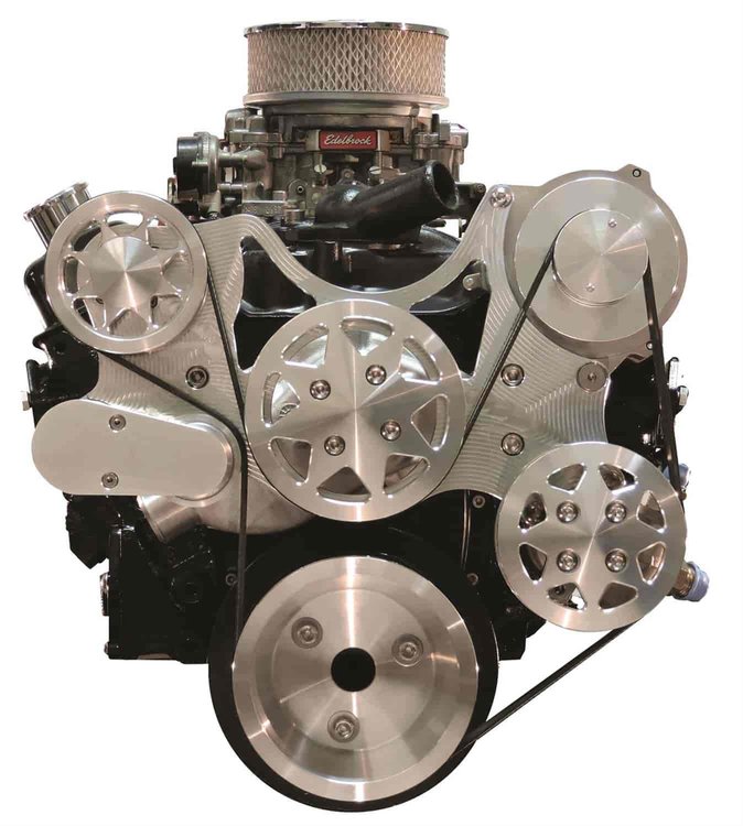 Serpentine Belt Front Drive System Small Block Chevy