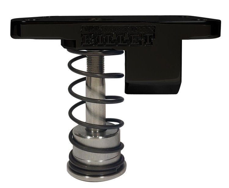 Hood Latch for 1967-1981 Chevrolet Camaro [Black Anodized Finish]