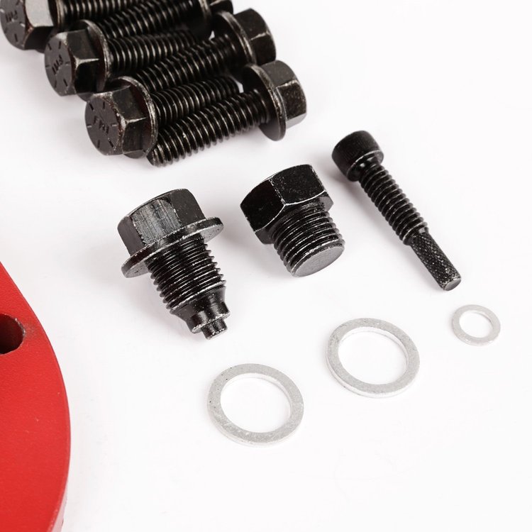 ALUM DIFF COVER D44 RED