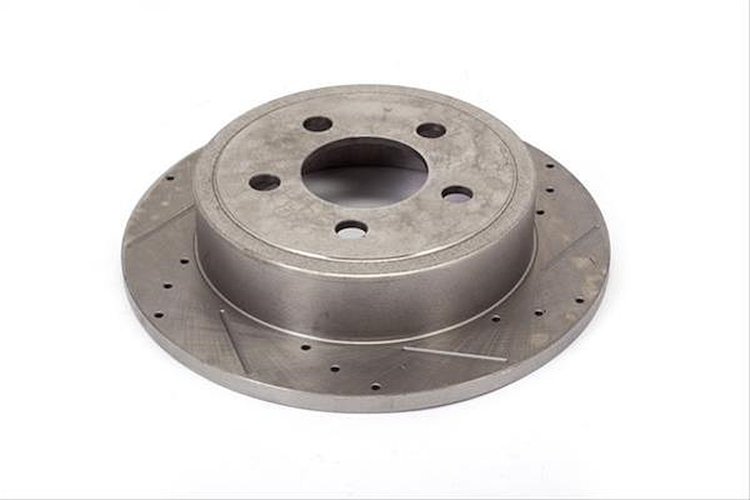 Disc Brake Rotors 2 Drilled&Slotted 00-06 TJ&00-01