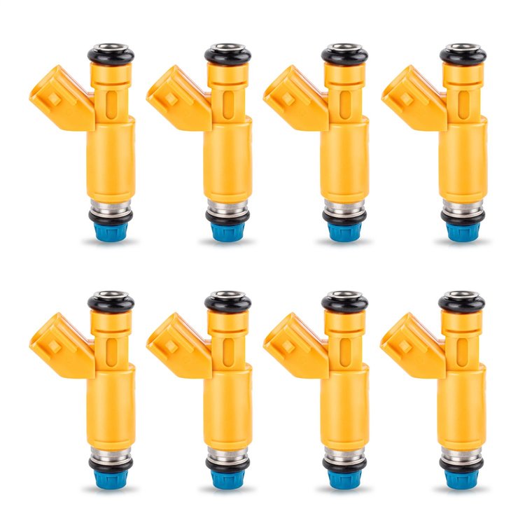 12-Hole Fuel Injector Set for 2005-2009 Land Rover LR3, 2003-2005 Jaguar S-Type & 2003-2006 Jaguar XK8 [Set of 8]