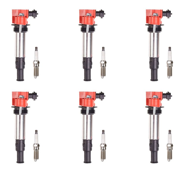 High-Performance Ignition Coil and Spark Plug Kit for Buick, Cadillac/CTS/STS/SRX
