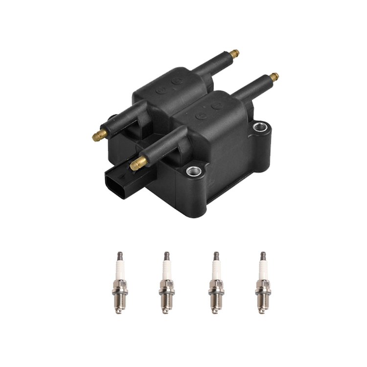 OE Replacement Ignition Coil and Spark Plug Kit, 1995-2010 Mopar TJ L4 V10