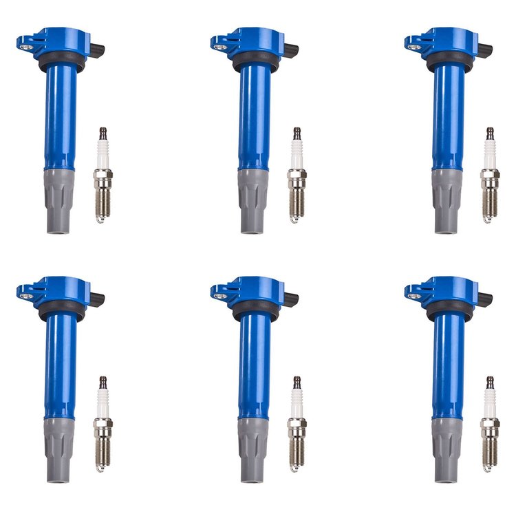 High-Performance Ignition Coil and Spark Plug Kit for 2006-2010 Mopar 2.7/3.5/4.0L
