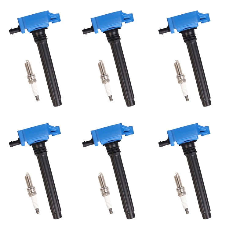 High-Performance Ignition Coil and Spark Plug Kit for Mopar