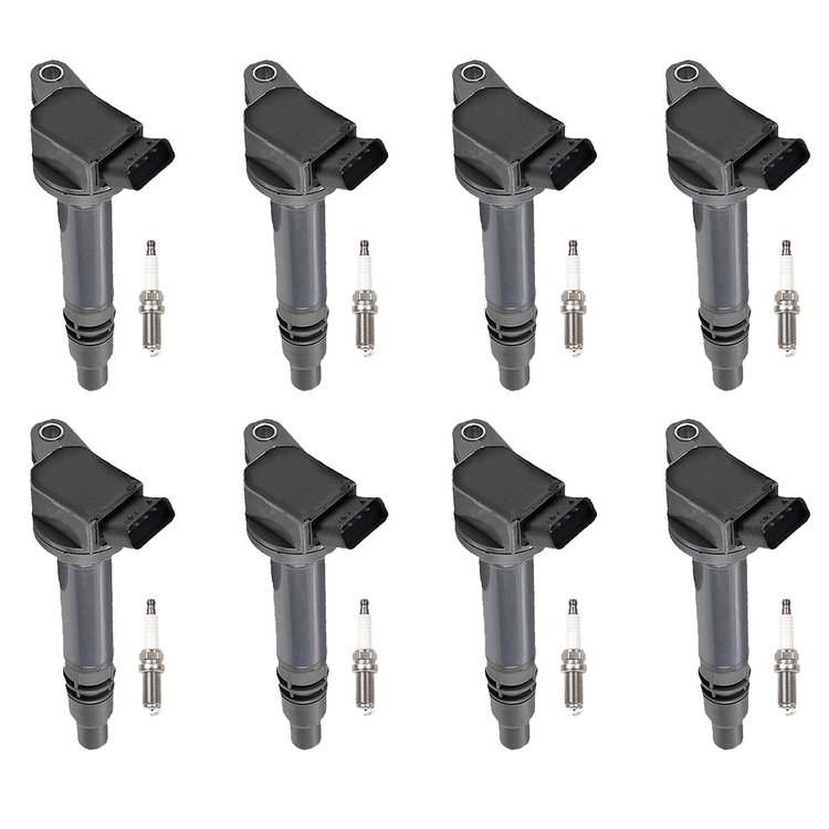 OE Replacement Ignition Coil and Spark Plug Kit, Lexus GS350/IS350/LS460/RC300
