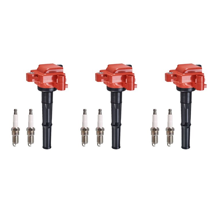 High-Performance Ignition Coil and Spark Plug Wire Kit for Toyota Tacoma 3.4L