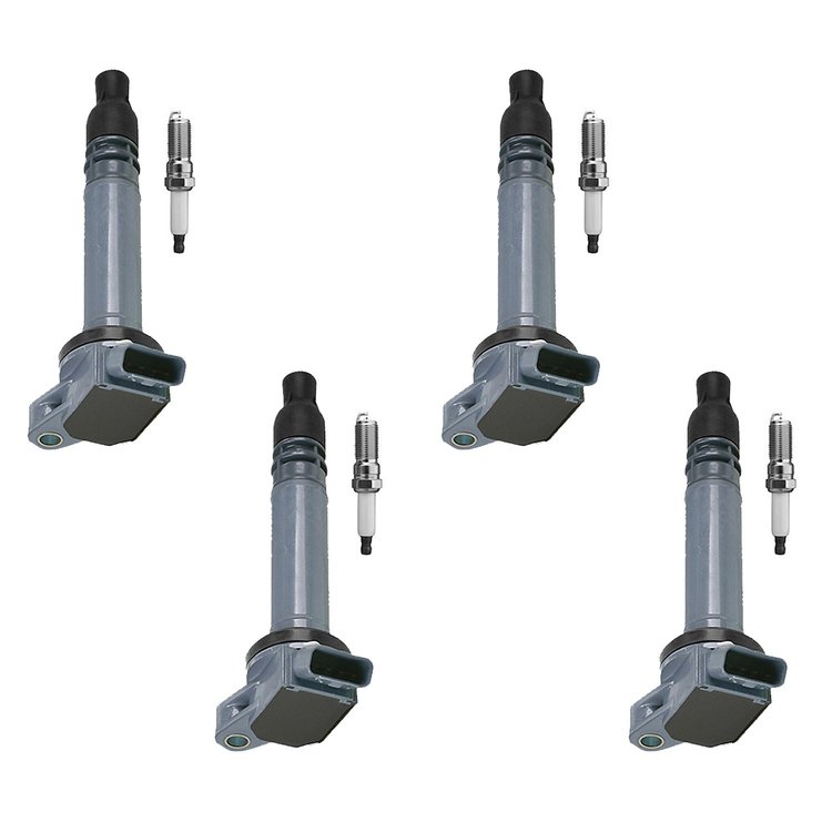 OE Replacement Ignition Coil and Spark Plug Kit, 2012-2015 Scion IQ 1.3L L4