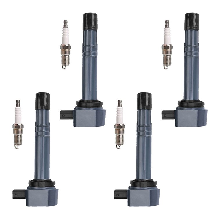 High-Performance Ignition Coil and Spark Plug Kit for 2001-2005 Honda Civic