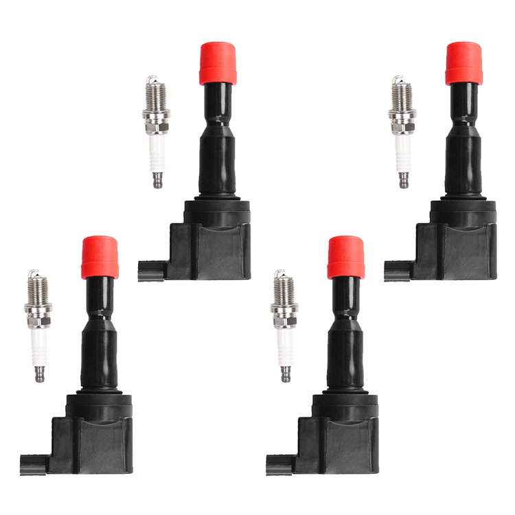 OE Replacement Ignition Coil and Spark Plug Kit, 2007-2008 Honda FIT 1.5L