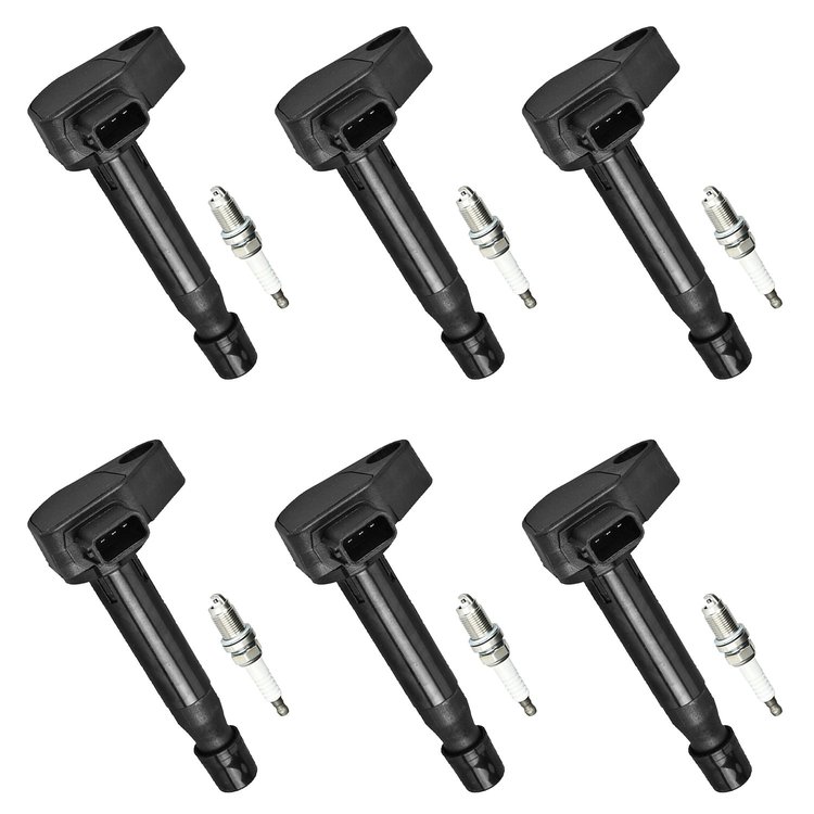 OE Replacement Ignition Coil and Spark Plug Kit, Acura TL 3.0L V6, Honda Accord 3.0L V6