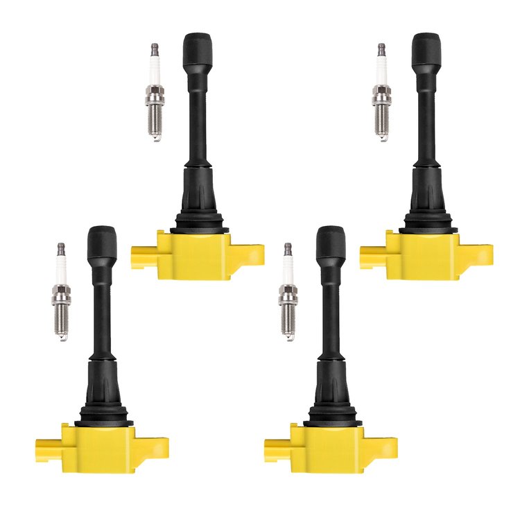 High-Performance Ignition Coil and Spark Plug Kit for 2014-2018 Nissan Frontier