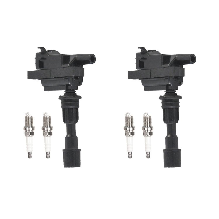 OE Replacement Ignition Coil and Spark Plug Kit, 2001-2003 Mazda Protege 5 2.0L l4