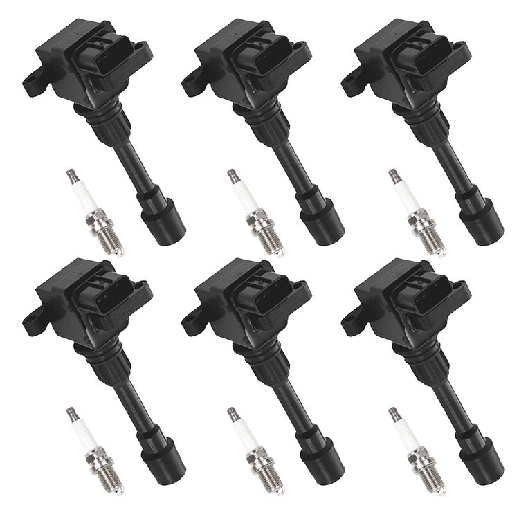 OE Replacement Ignition Coil and Spark Plug Kit, 1995-2002 Mazda Millenia 2.3L V6 C1012
