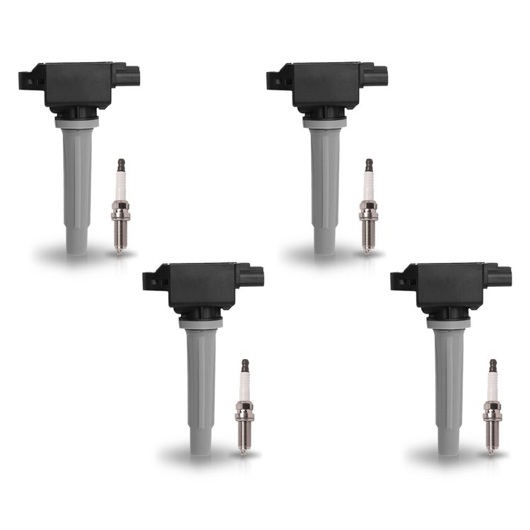 OE Replacement Ignition Kit with 4 Coils & 4 Plugs for 2019-2020 Toyota Yaris, 2019-2020 Toyota Yaris R & 2016 Scion iA 1.5L L4