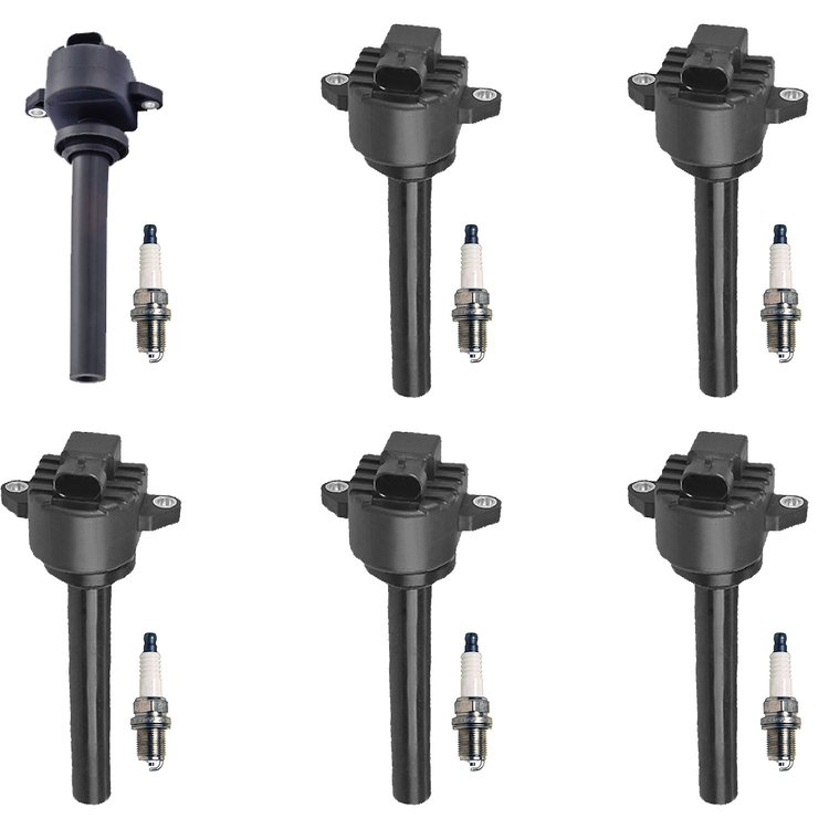 OE Replacement Ignition Coil and Spark Plug Kit, Honda Passport 3.2/3.5L, Isuzu Amigo/Rodeo 3.2/3.5L