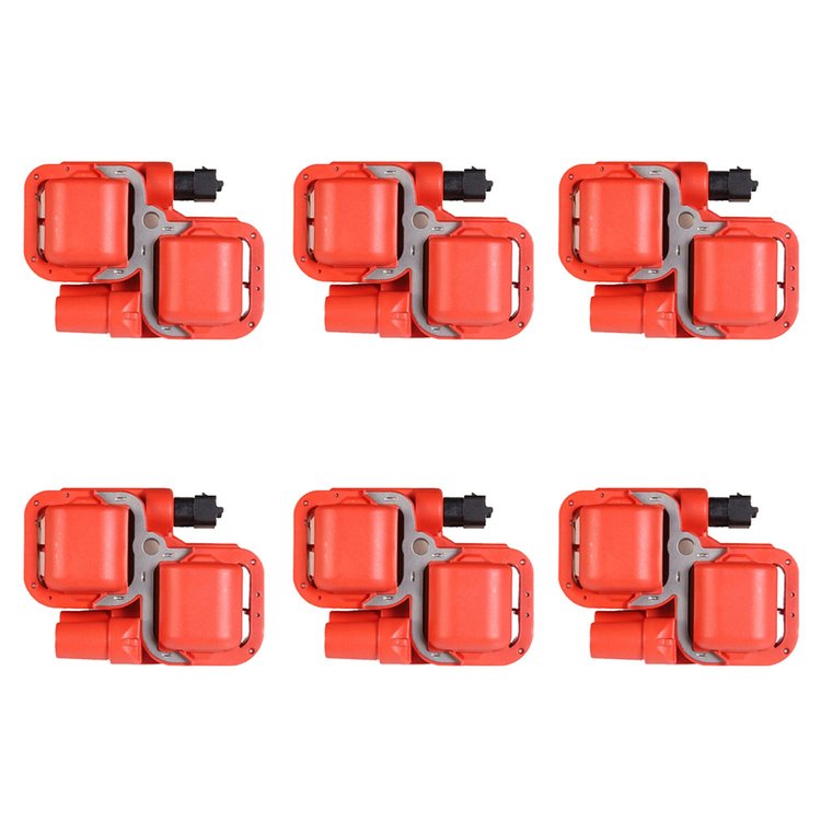 High-Performance Ignition Coils for Mercedes-Benz C55 S55 AMG [Red]