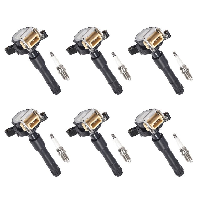 OE Replacement Ignition Coil and Spark Plug Kit, BMW 325i/323i 2.5L, BMW 740iL/X5/540i 4.4L, BMW 330i/530i