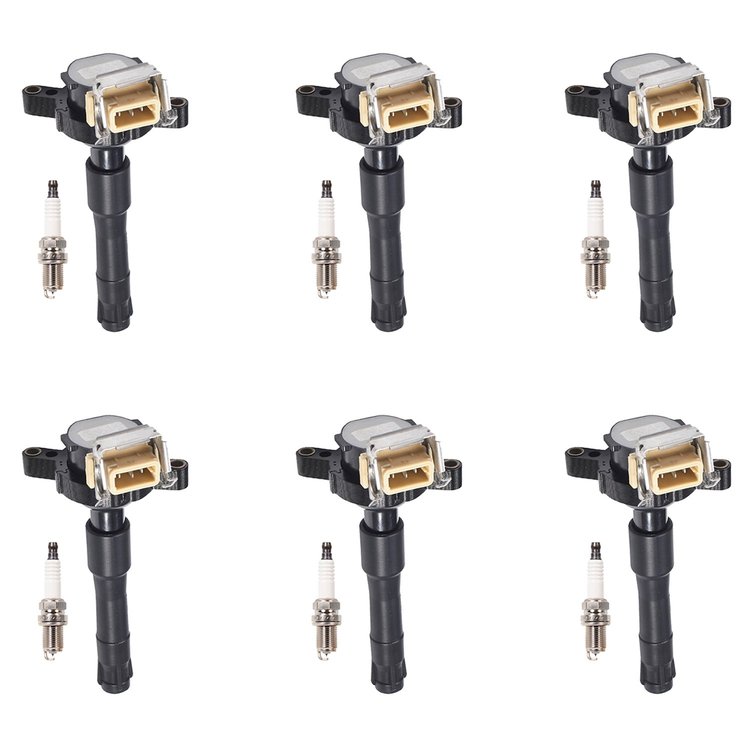 OE Replacement Ignition Coil and Spark Plug Kit, BMW 325i/323i 2.5L, BMW 740iL/X5/540i 4.4L, BMW 330i/530i