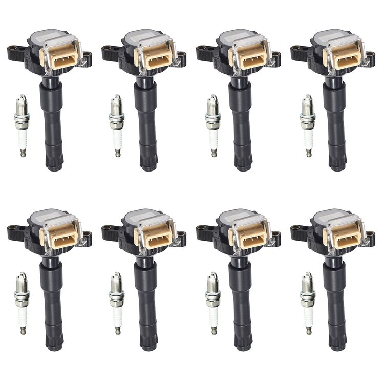 OE Replacement Ignition Coil and Spark Plug Kit, BMW 325i/323i 2.5L, BMW 740iL/X5/540i 4.4L, BMW 330i/530i
