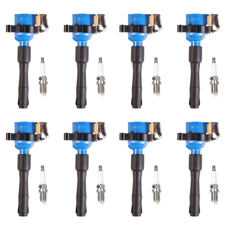 High-Performance Ignition Coil and Spark Plug Kit for BMW 325i/323i 2.5L, BMW 740iL/X5/540i 4.4L, BMW 330i 530i