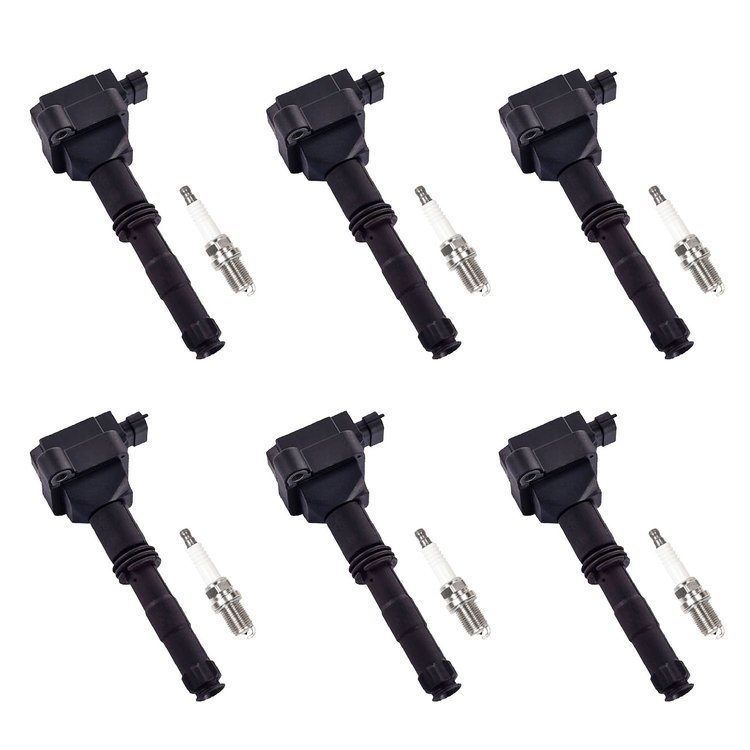 OE Replacement Ignition Coil and Spark Plug Kit, 1997-2012 Porsche 911/Boxster/Cayman 2.5L-3.6L