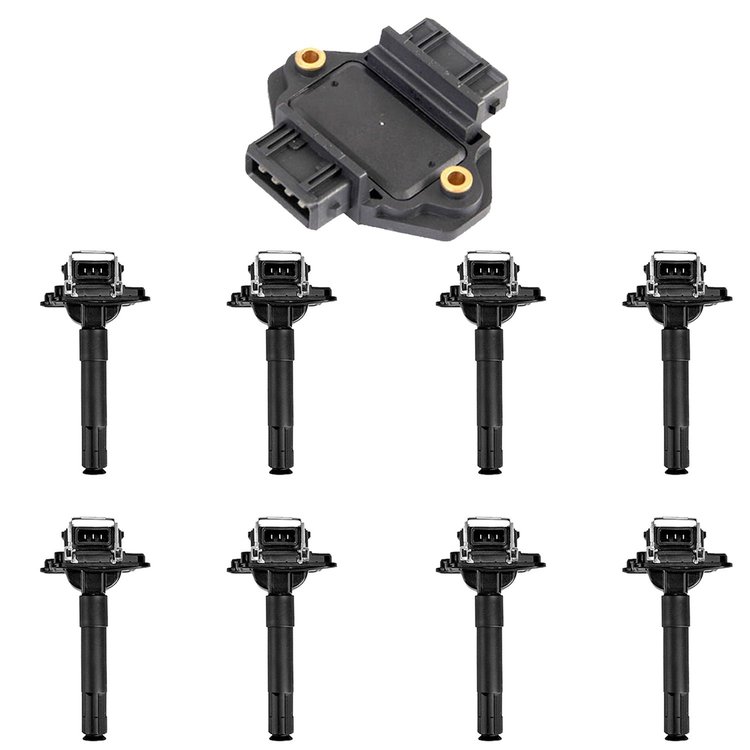 OE Replacement Ignition Coil and Ignition Module Kit, 1998-2002 Volkswagen Passat, 1998-2002 Audi A4/A6/A8 Quattro