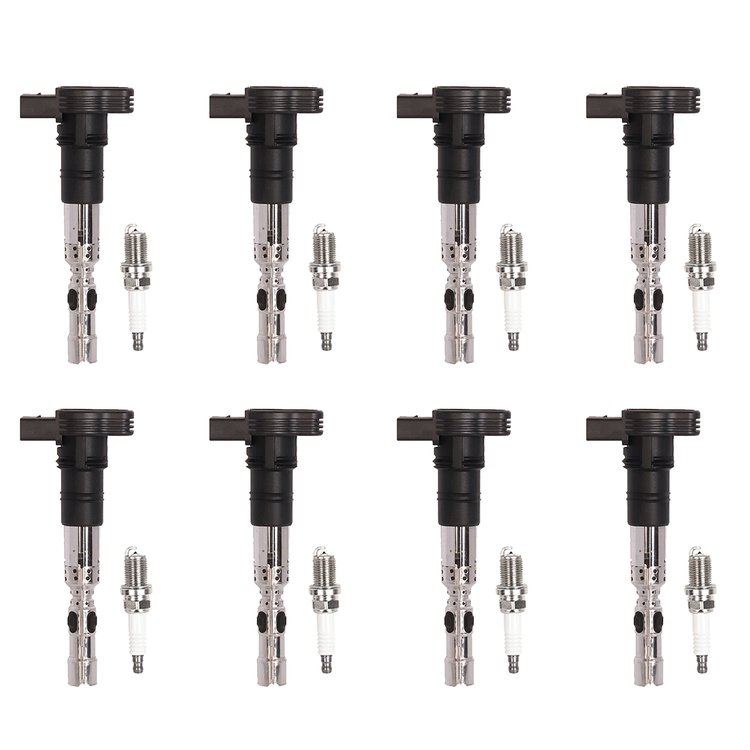 OE Replacement Ignition Coil and Spark Plug Kit, Audi A4/TT, Volkswagen Beetle/Golf