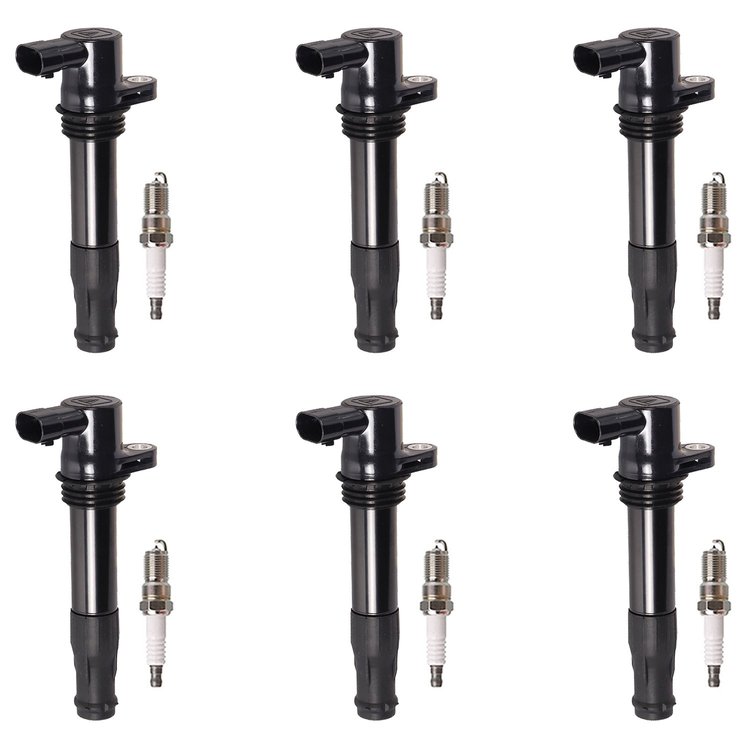 OE Replacement Ignition Coil and Spark Plug Kit, 2003-2005 Land Rover Freelander HSE 2.5L V6