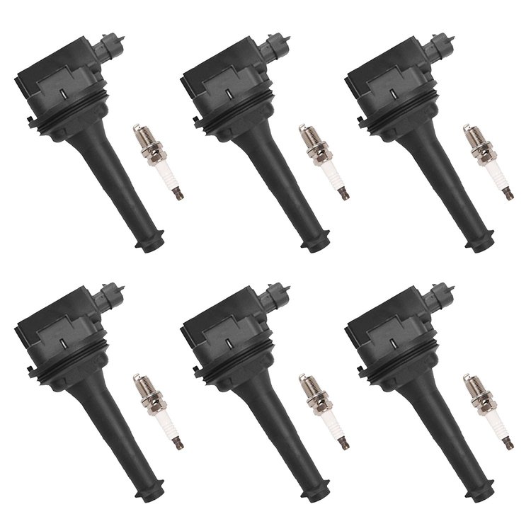 OE Replacement Ignition Coil and Spark Plug Kit, Volvo C70/S60/S70/S80/XC70/XC90