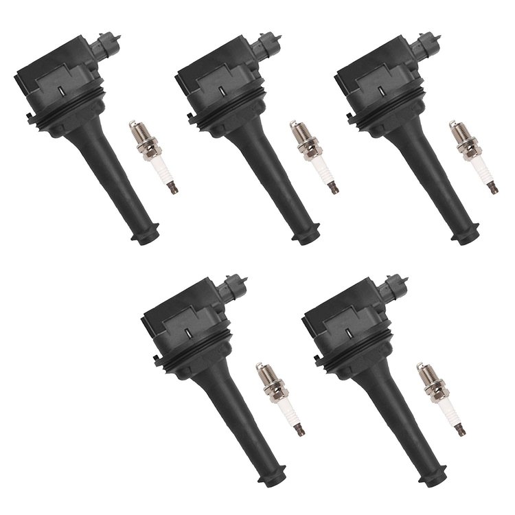 OE Replacement Ignition Coil and Spark Plug Kit, Volvo C70/S60/S70/S80/XC70/XC90