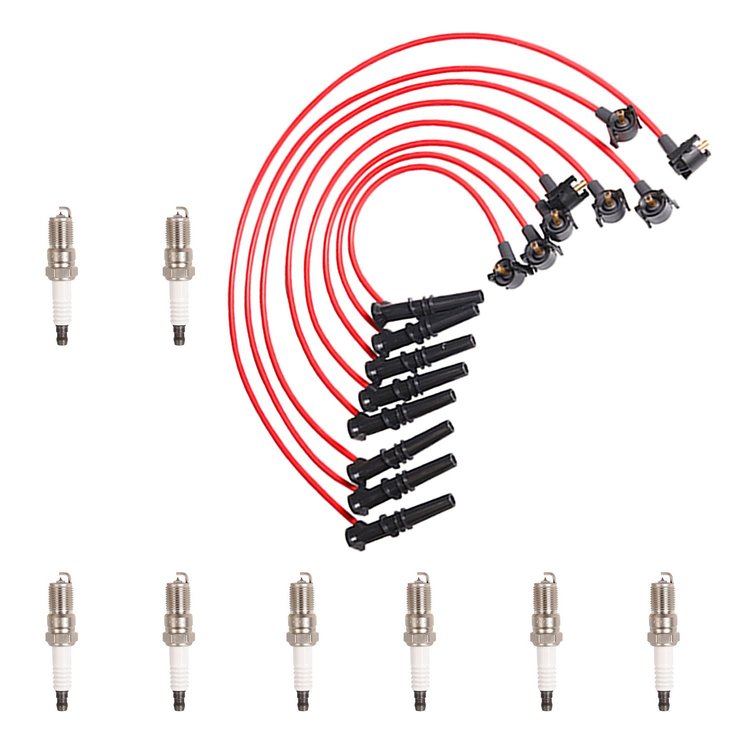 High-Performance Ignition Coil and Spark Plug Kit for Ford/Lincoln/Mercury