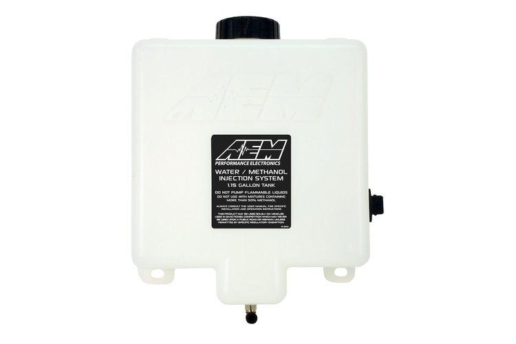 V2 Water/Methanol Injection 1.15 Gallon Tank with Conductive Fluid Level Sensor