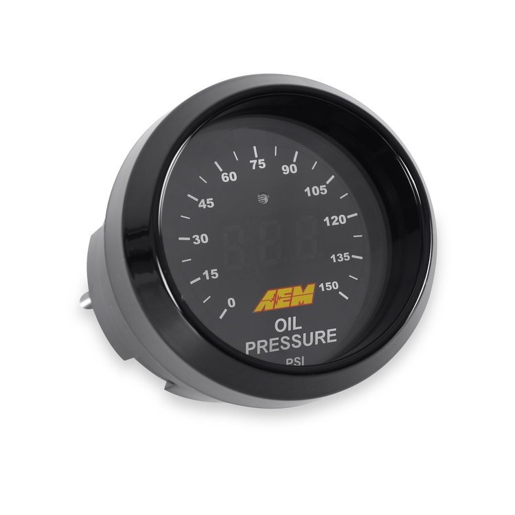Oil Pressure Gauge 2-1/16" (52mm) Housing