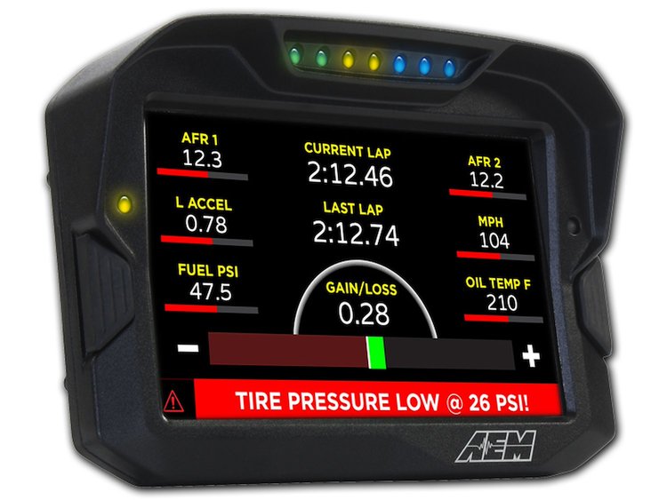 CD-7 Digital Display Racing Dash Non-Data Logging