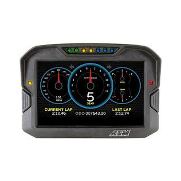 CD-7L Carbon 7 in. Logging Digital Dash Display 30-5701