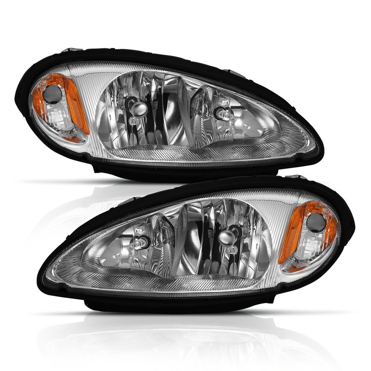 111472 Crystal Headlight Set 2001-2005 Chrysler PT Cruiser