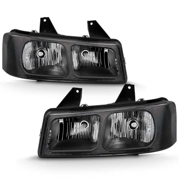 111474 Crystal Headlight Set Fits Select GM Truck/SUV