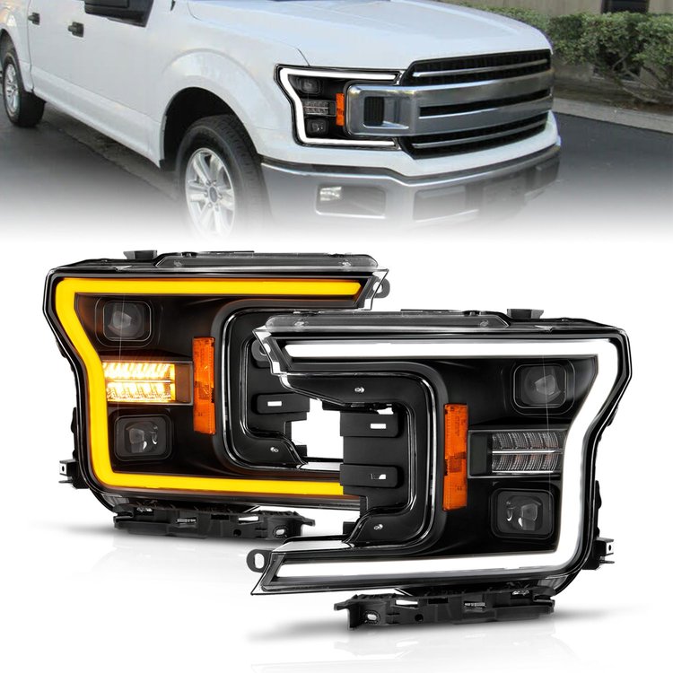 111570 LED Projector Headlight 2018-2020 Ford F-150