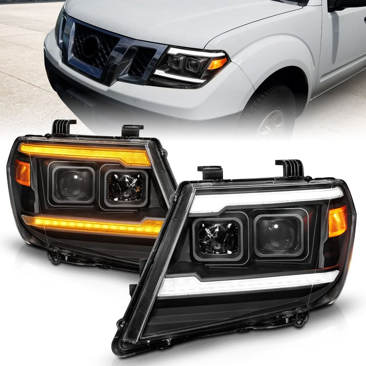 111597 Projector Headlight Set 2009-2020 Nissan Frontier