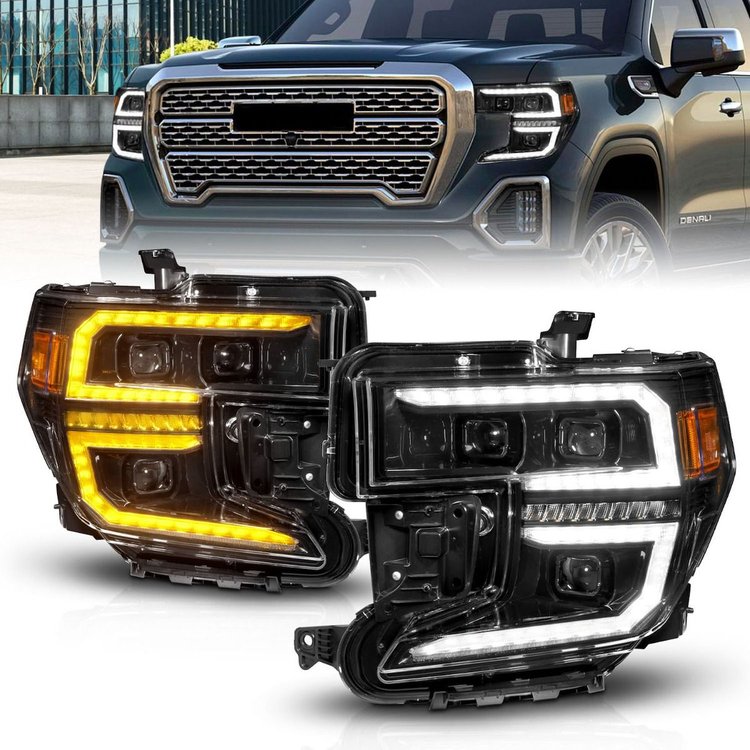 111600 LED Projector Headlight 2019-2021 GMC Sierra 1500