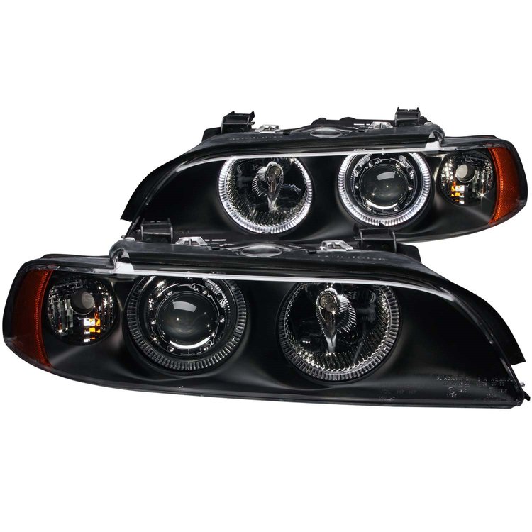 Black Housing Headlights 1997-2001 BMW 5 Series