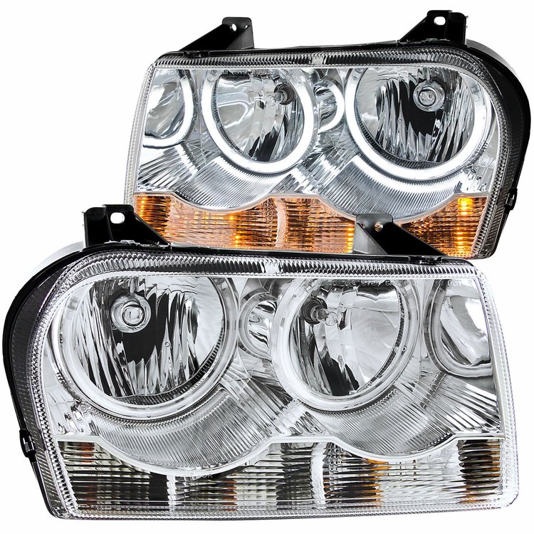 121137 Chrome Housing Headlights 2005-2010 Chrysler 300