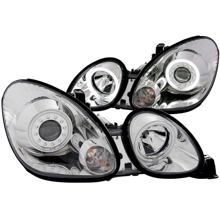 Chrome Housing Headlights 1998-2005 Lexus GS300/400/430