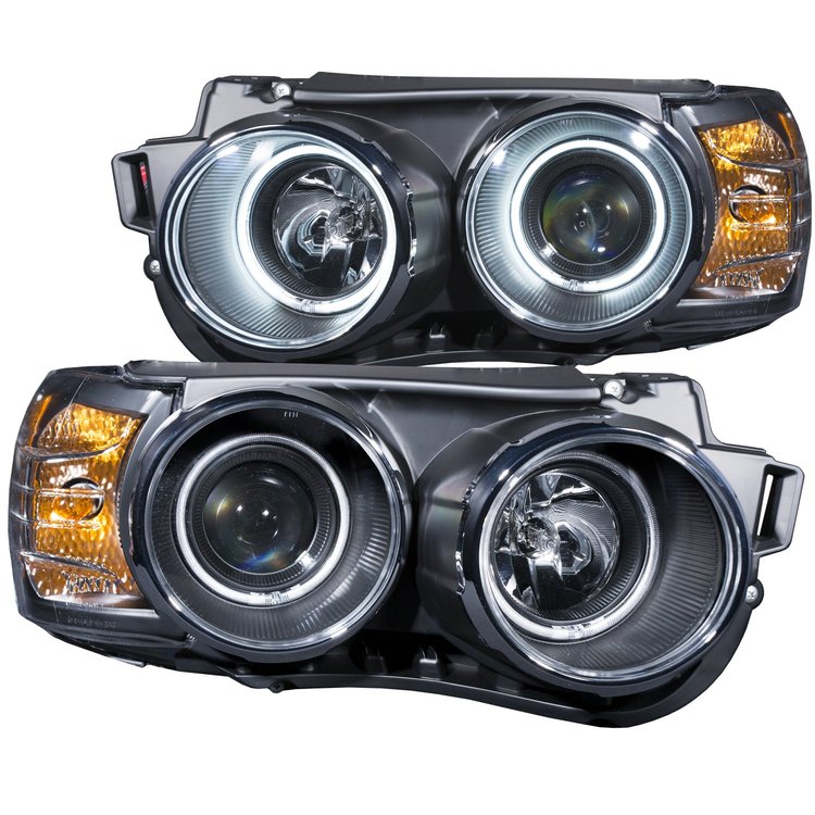 121488 Black Housing Headlights 2012-2014 Chevy Sonic