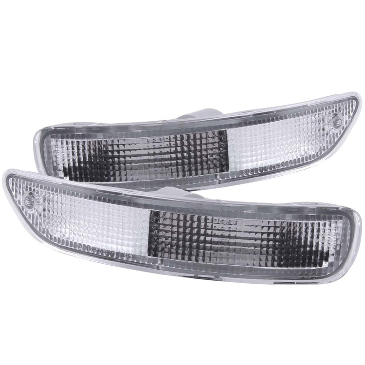 511017 1993-1997 Toyota Corolla Bumper Lights Chrome
