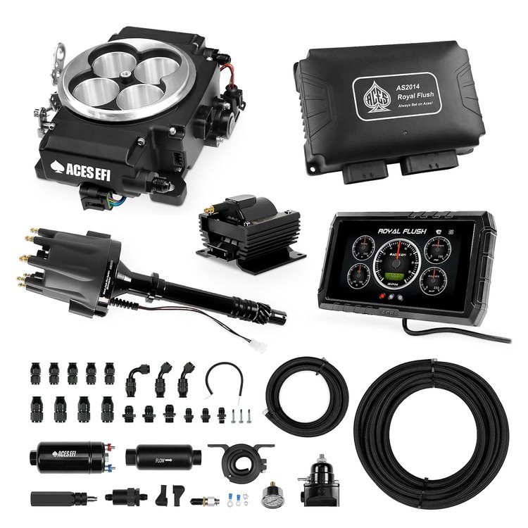 AS2014B2-MK-2018-4019 Royal Flush Master Kit (Black)